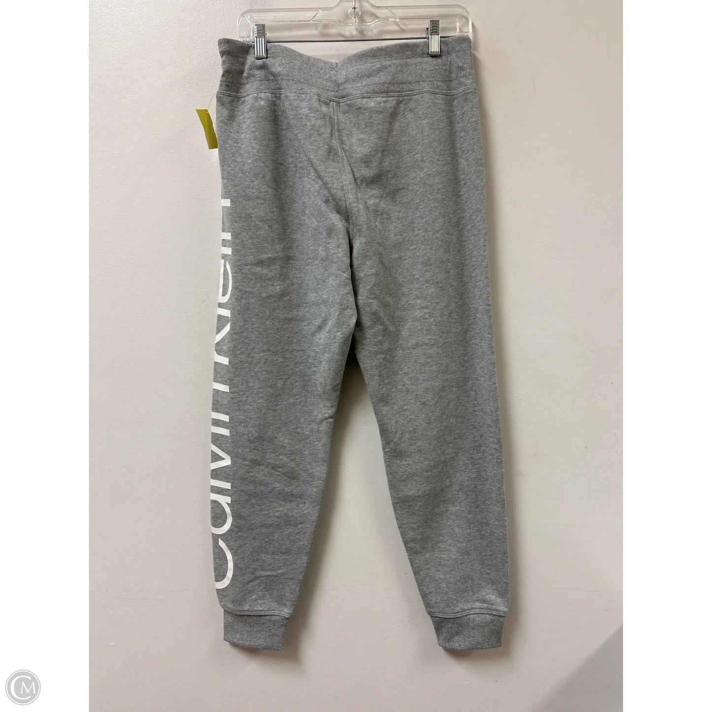 Athletic Pants By Calvin Klein In Grey, Size: M
