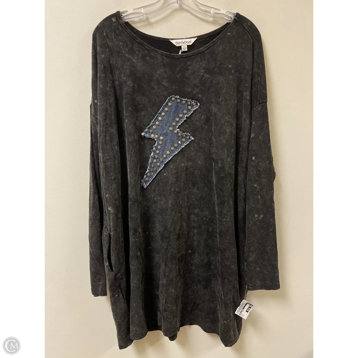 Dress Casual Midi By Davi & Dani In Black, Size: L