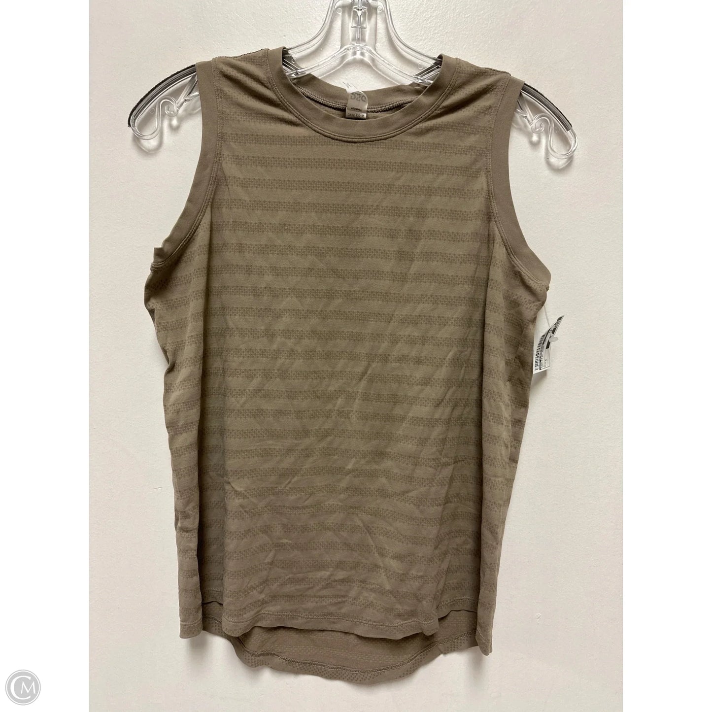 Athletic Tank Top By Dsg Outerwear In Tan, Size: S