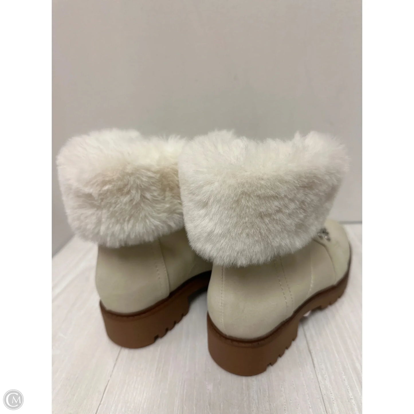 Boots Snow By Esprit In Cream, Size: 6