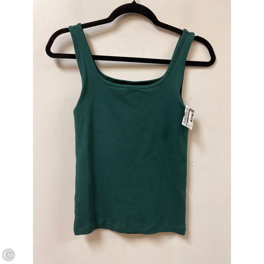Top Sleeveless By Loft In Green, Size: Xs