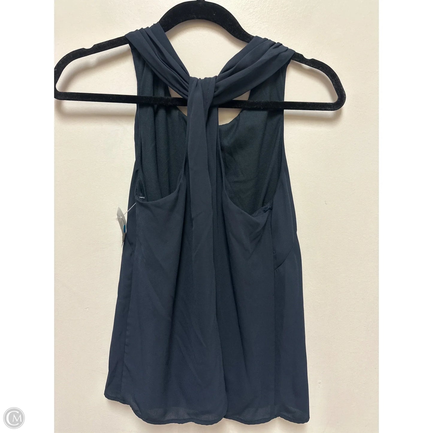 Top Sleeveless By Counterparts In Navy, Size: S