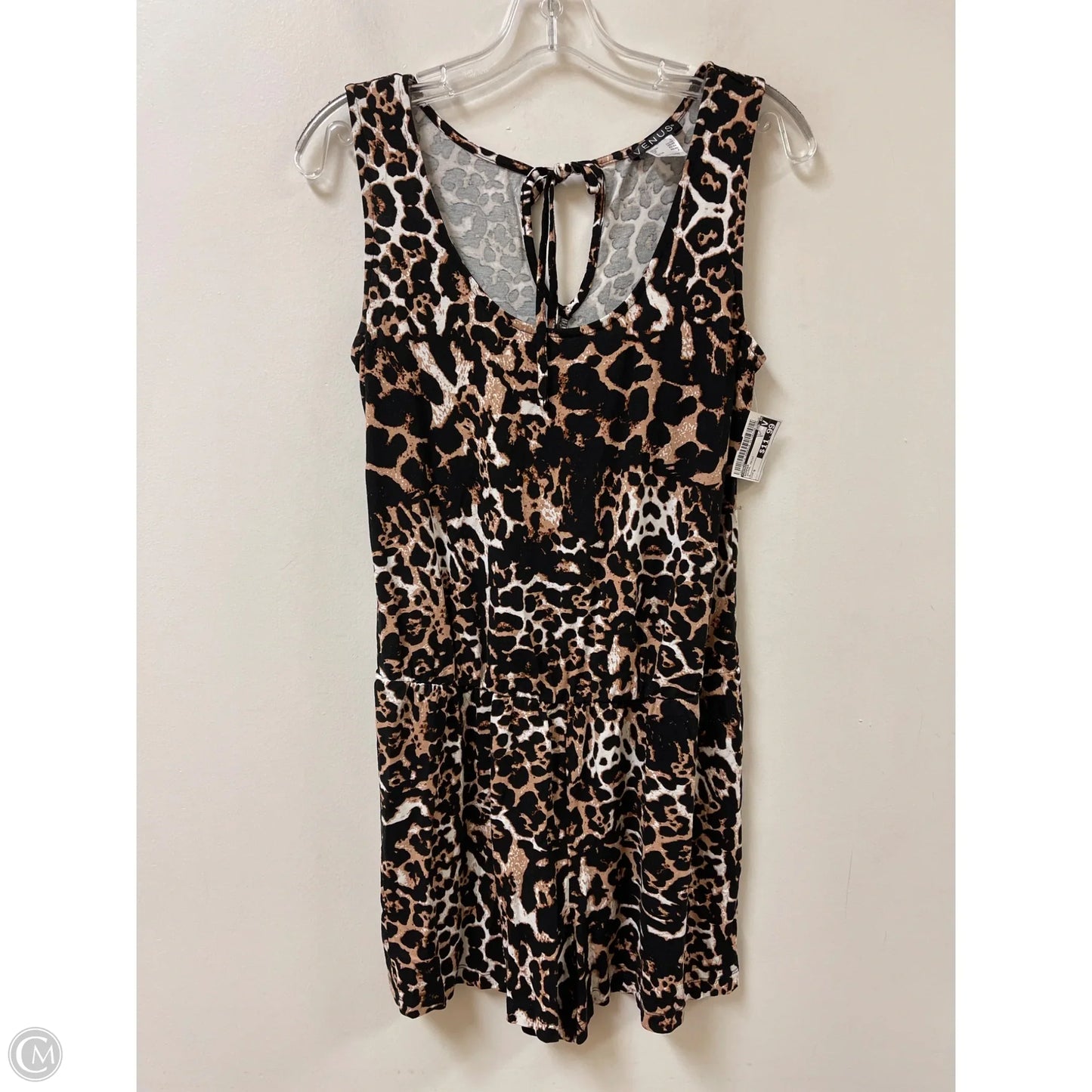 Romper By Venus In Animal Print, Size: S