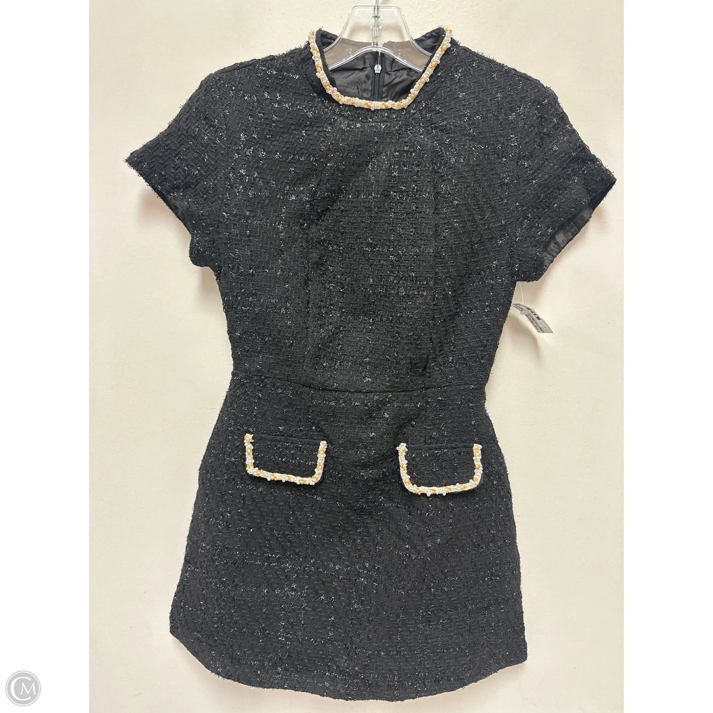 Dress Casual Midi By Clothes Mentor In Black, Size: S