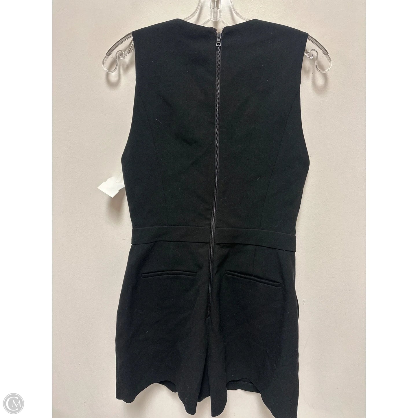 Romper Designer By Alice + Olivia In Black, Size: S