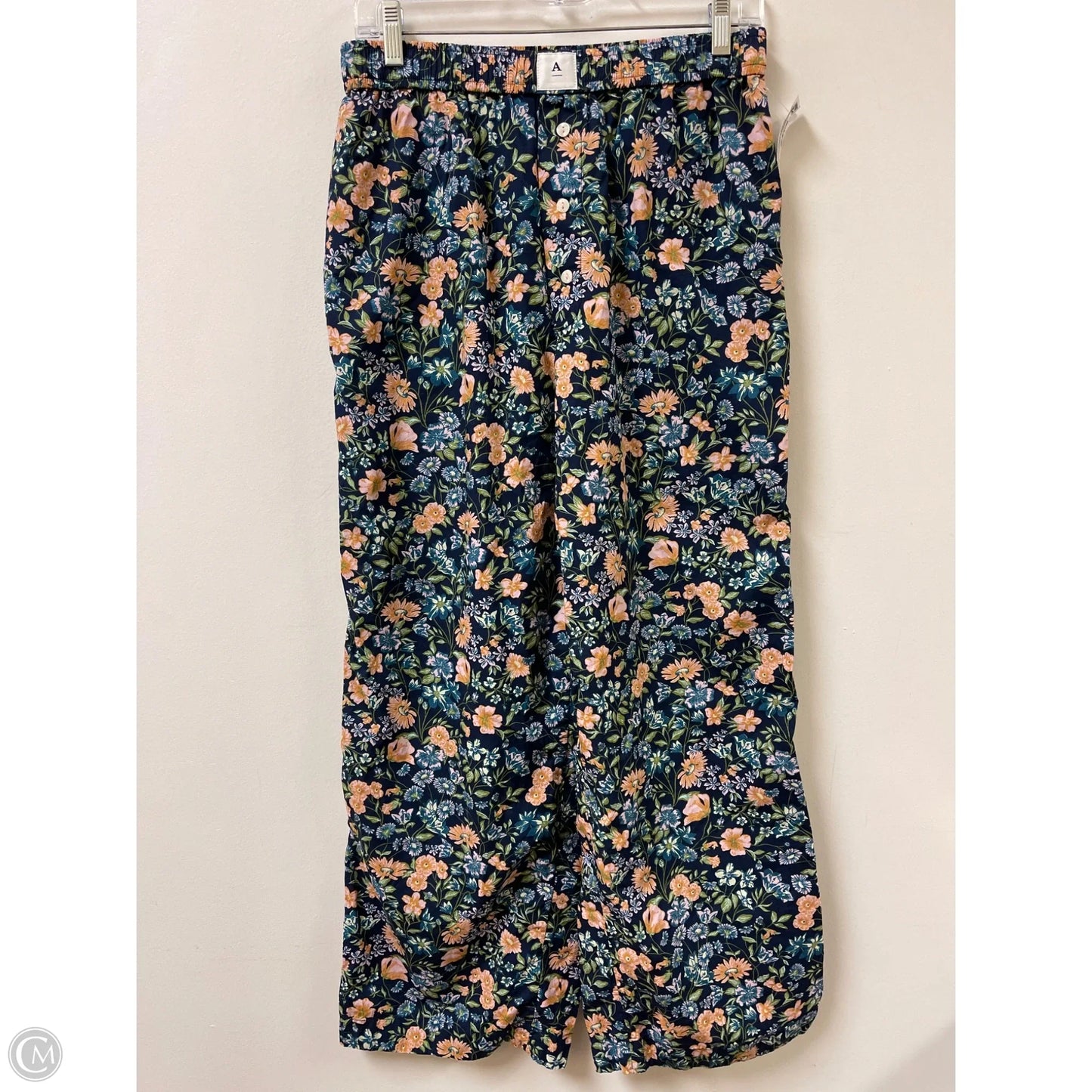 Pants Lounge By Anthropologie In Floral Print, Size: 8