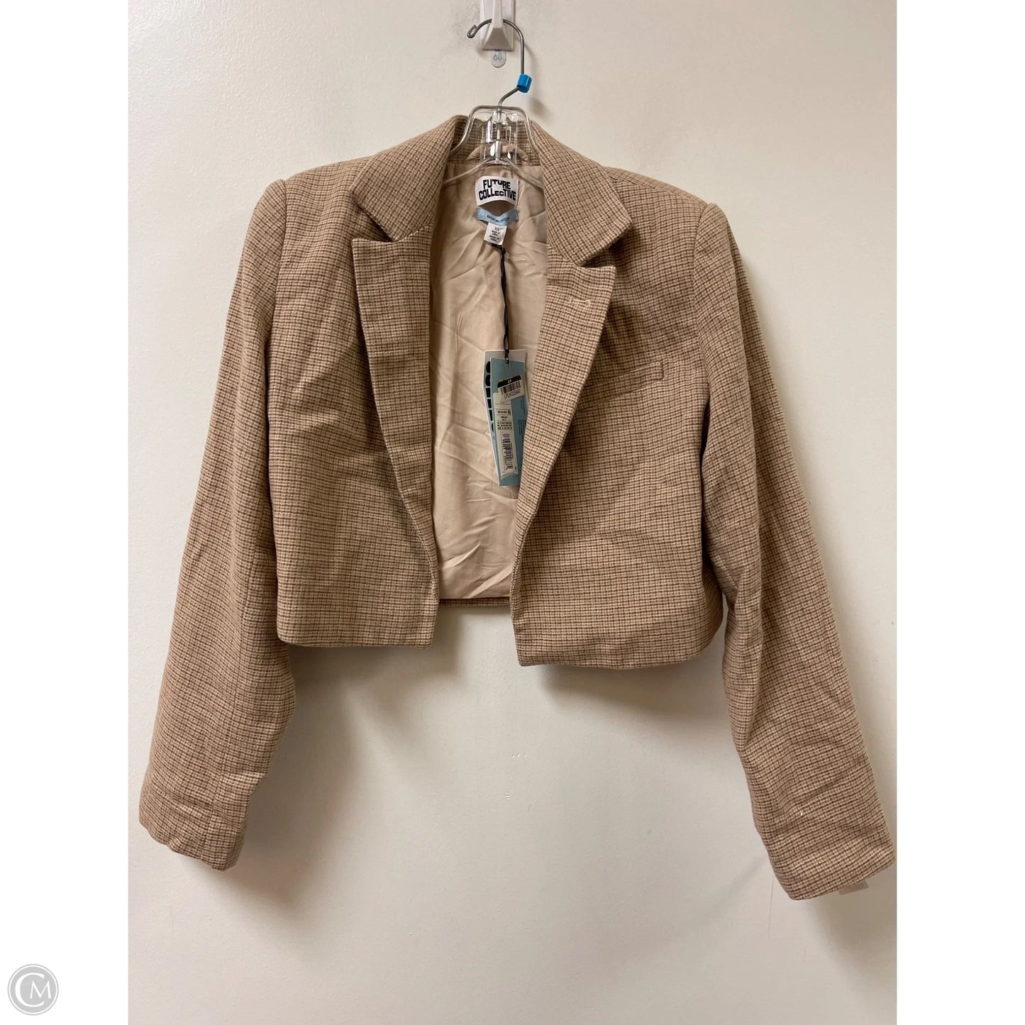 Blazer By Future Collective In Brown, Size: Xs