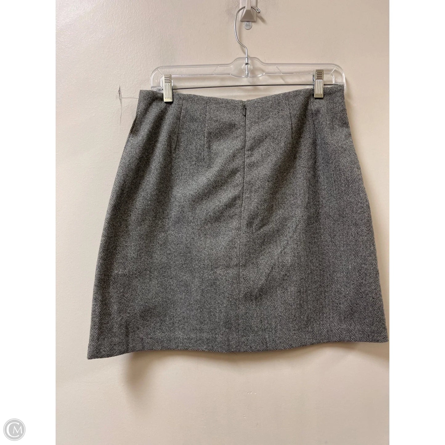 Skirt Midi By Loft In Grey, Size: 2