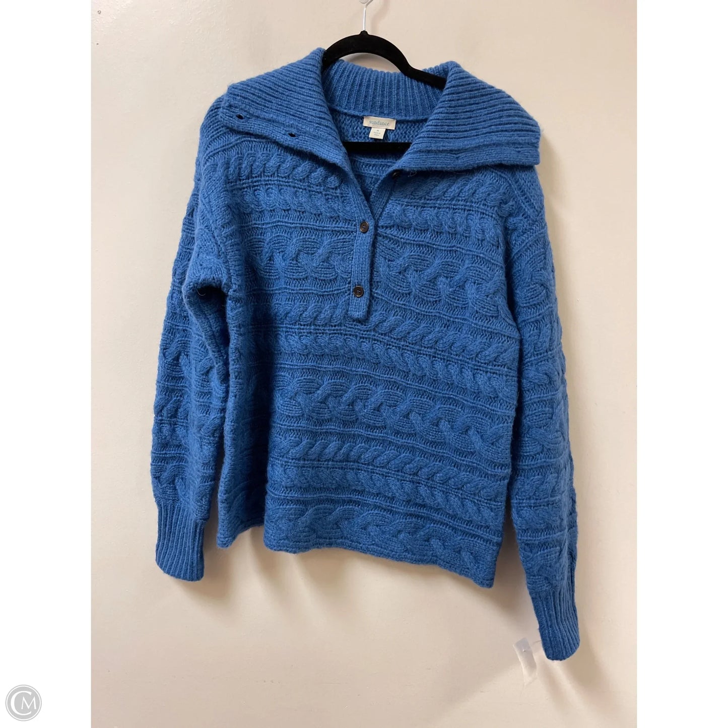 Sweater Cardigan By Sundance In Blue, Size: M