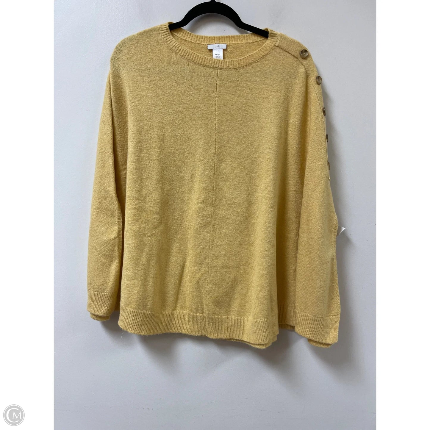 Shawl By J. Jill In Yellow