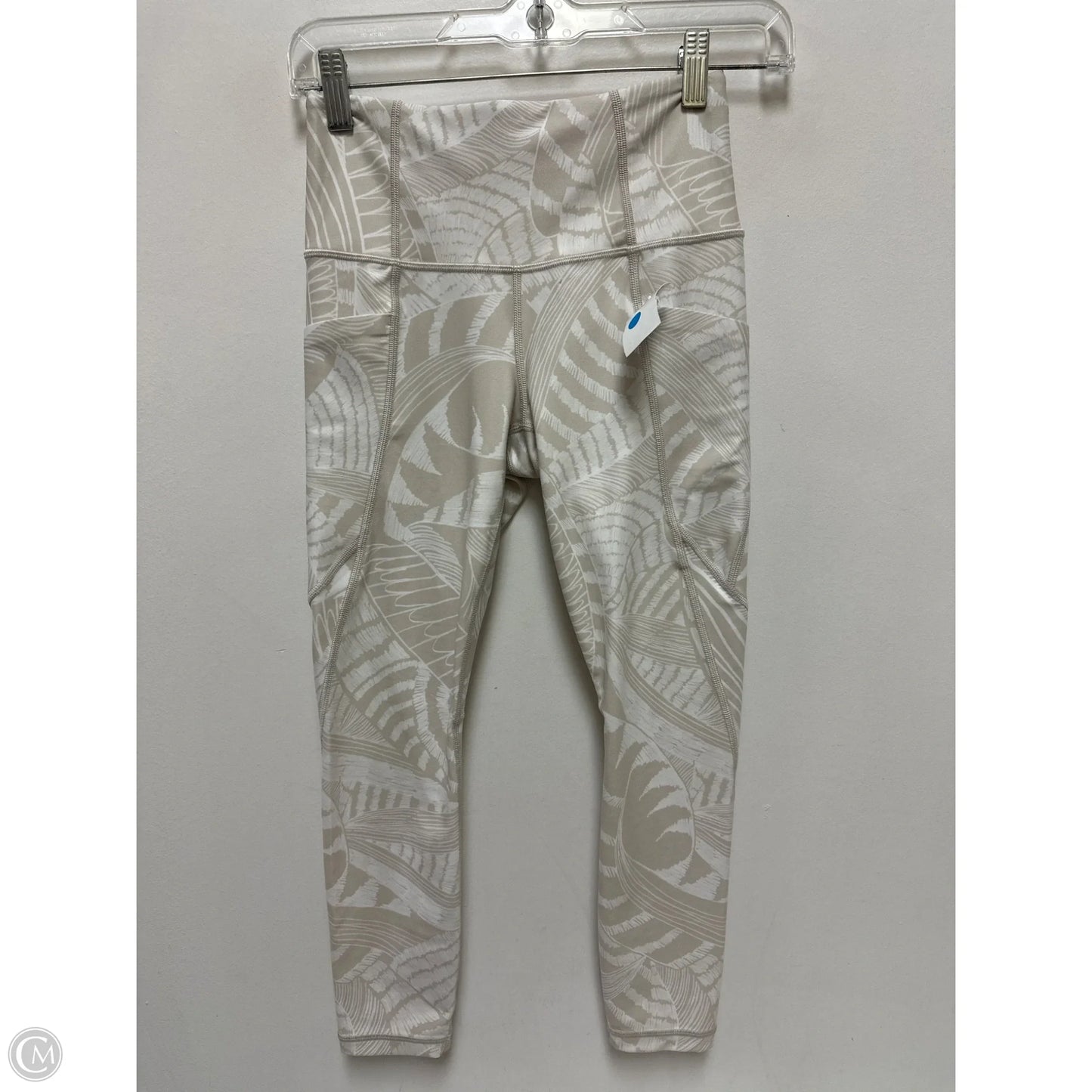 Athletic Leggings By Athleta In Cream, Size: Xsp