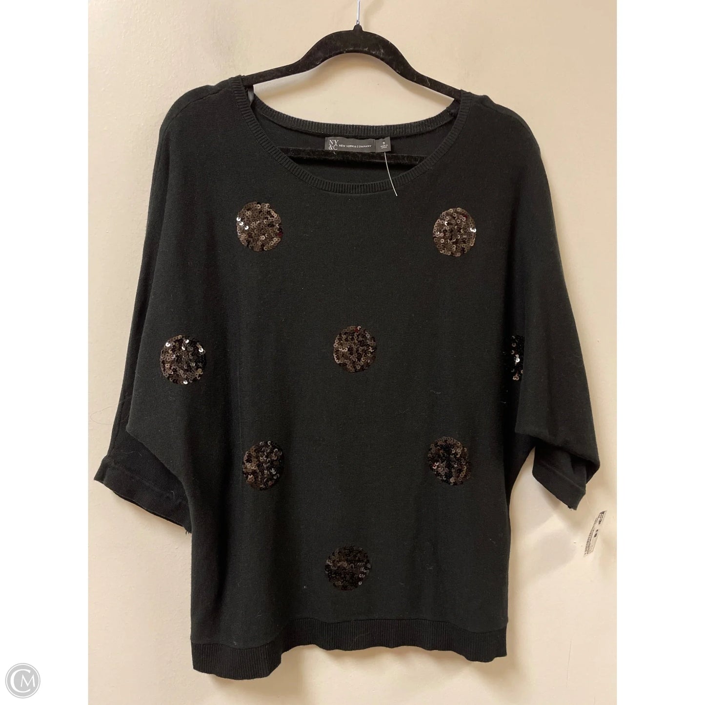 Sweater By New York And Co In Black, Size: S