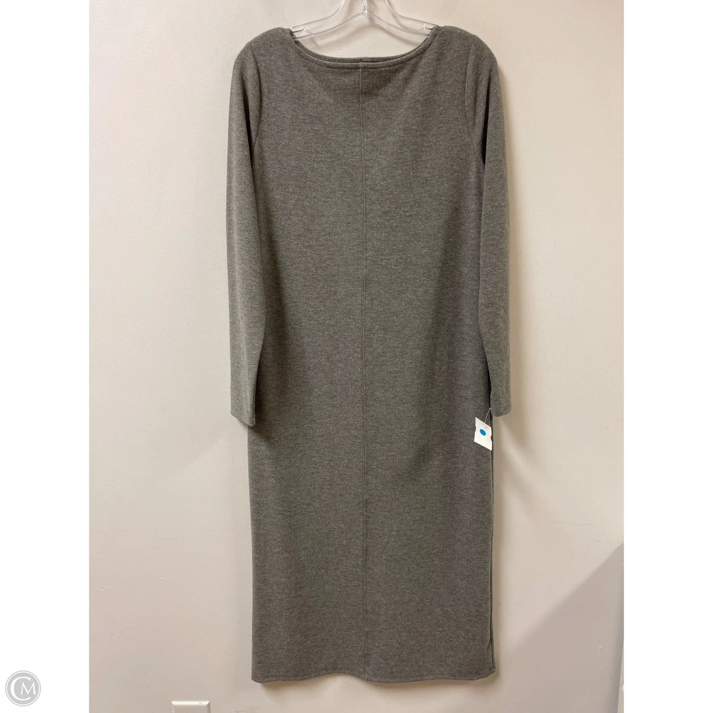 Dress Casual Maxi By A New Day In Grey, Size: M