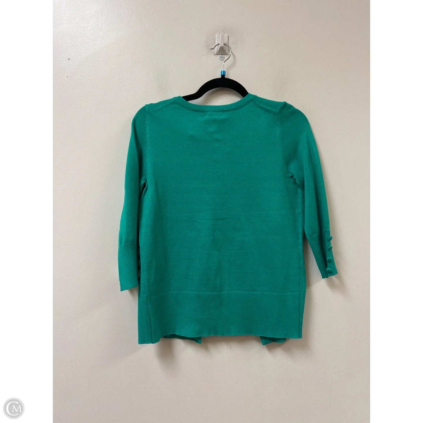 Cardigan By Grace In Green, Size: Xs