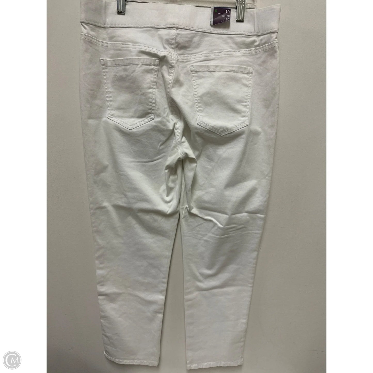 Pants Other By Gloria Vanderbilt In White, Size: 10