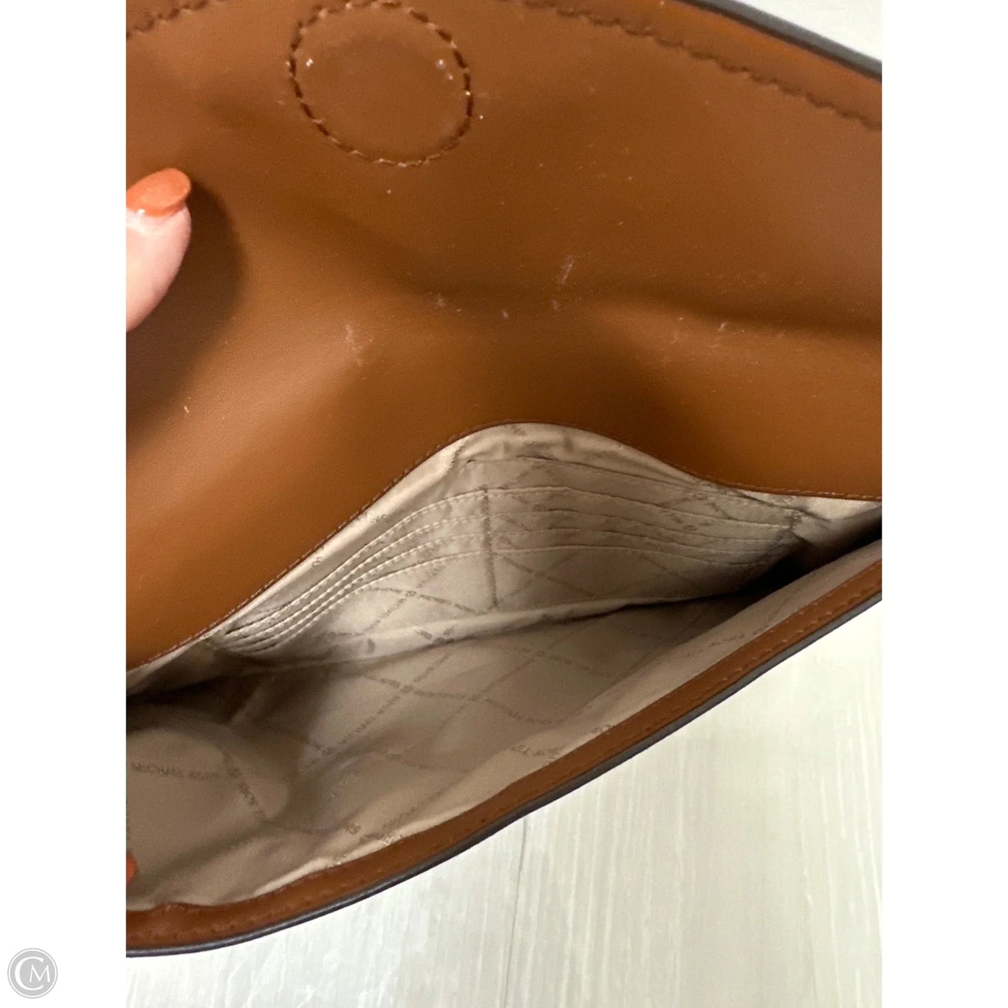 Clutch Designer By Michael Kors, Size: Large