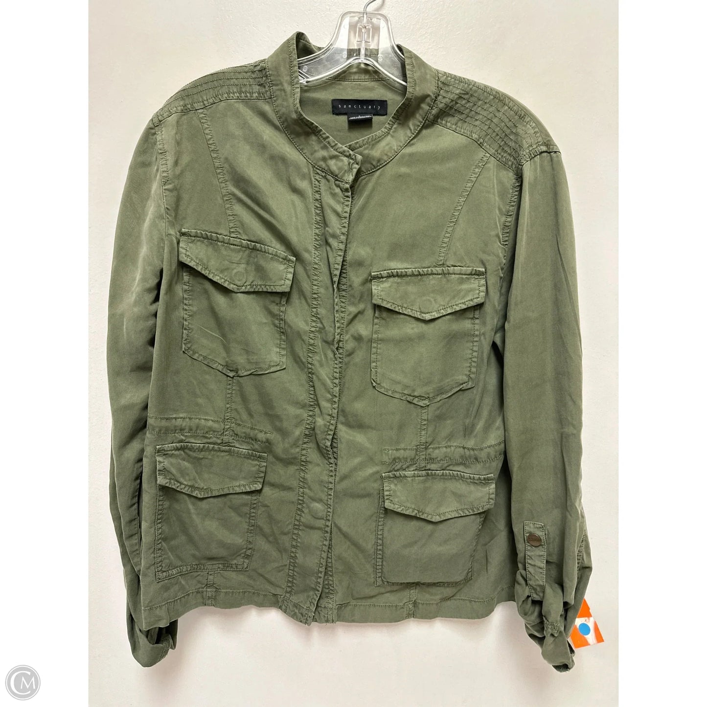 Blouse Long Sleeve By Sanctuary In Green, Size: L