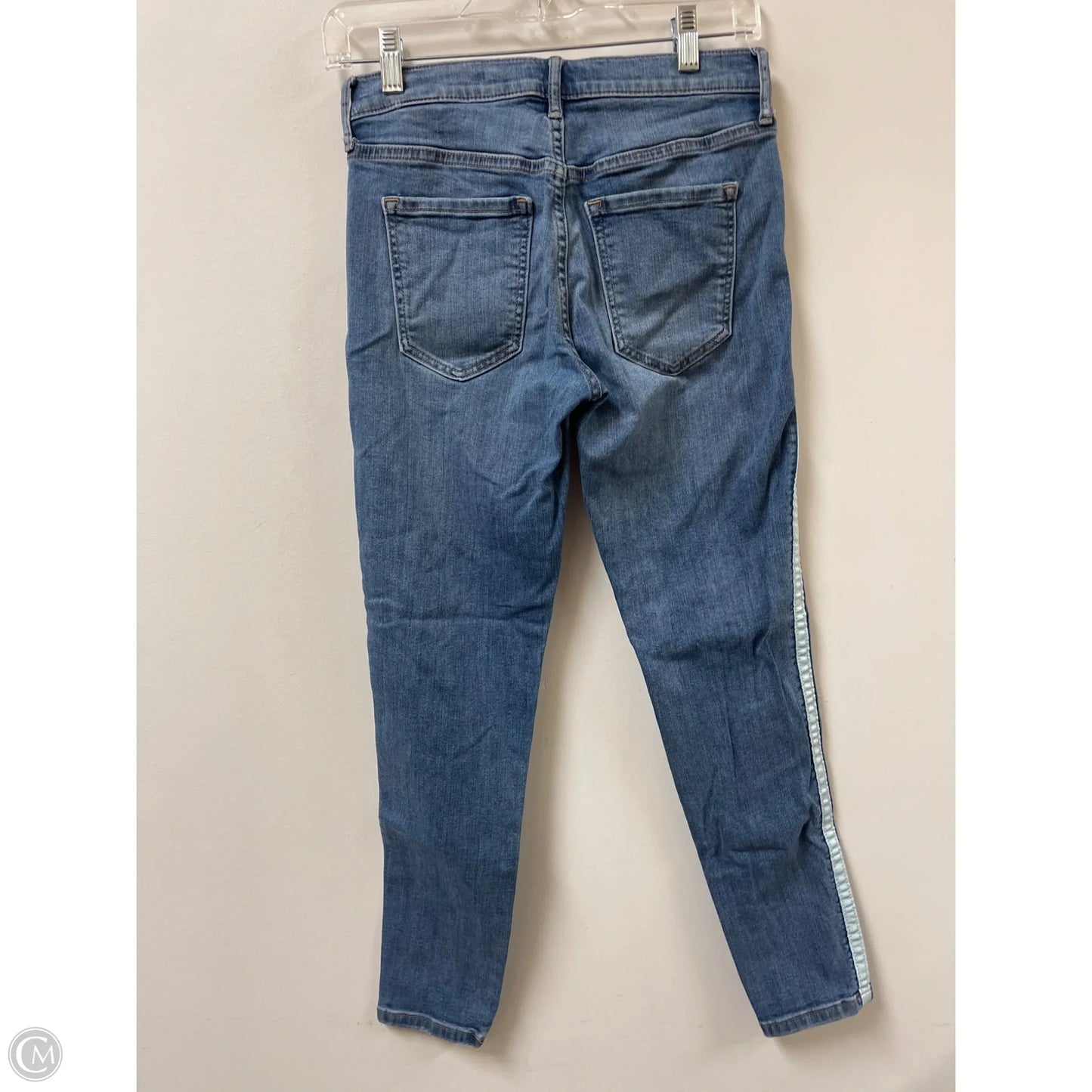 Jeans Skinny By Banana Republic In Blue Denim, Size: 2