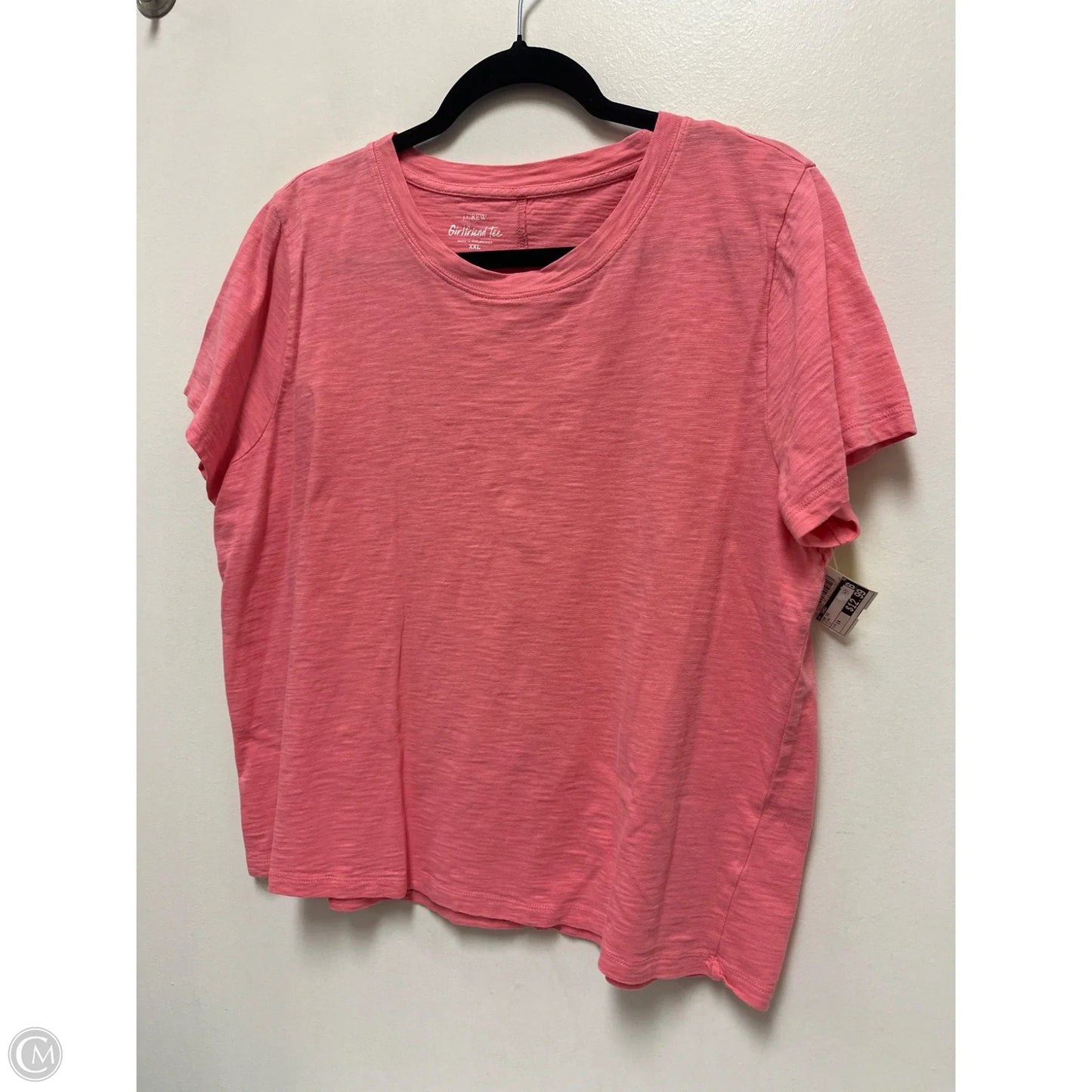 Top Short Sleeve By J. Crew In Pink, Size: 1x