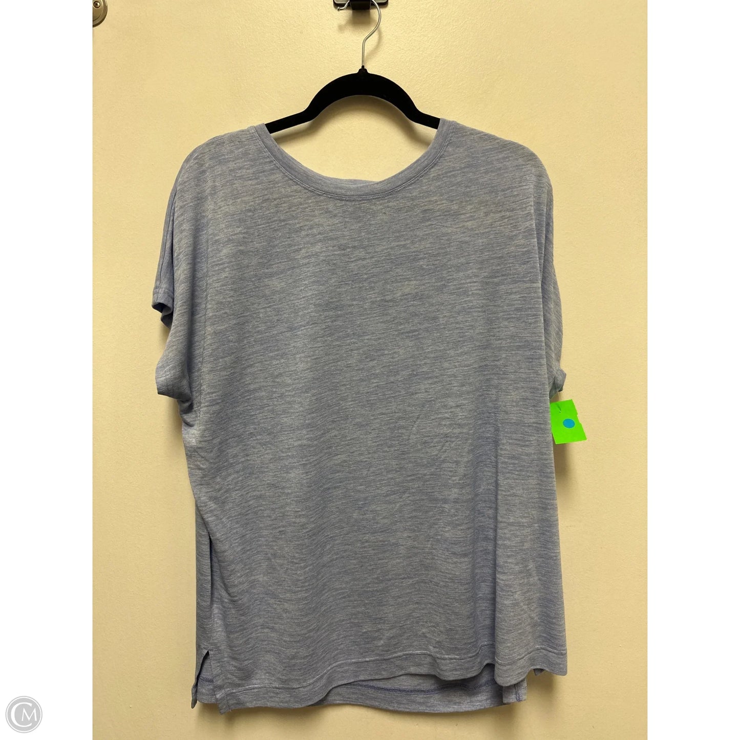 Top Short Sleeve By Athleta In Purple, Size: L