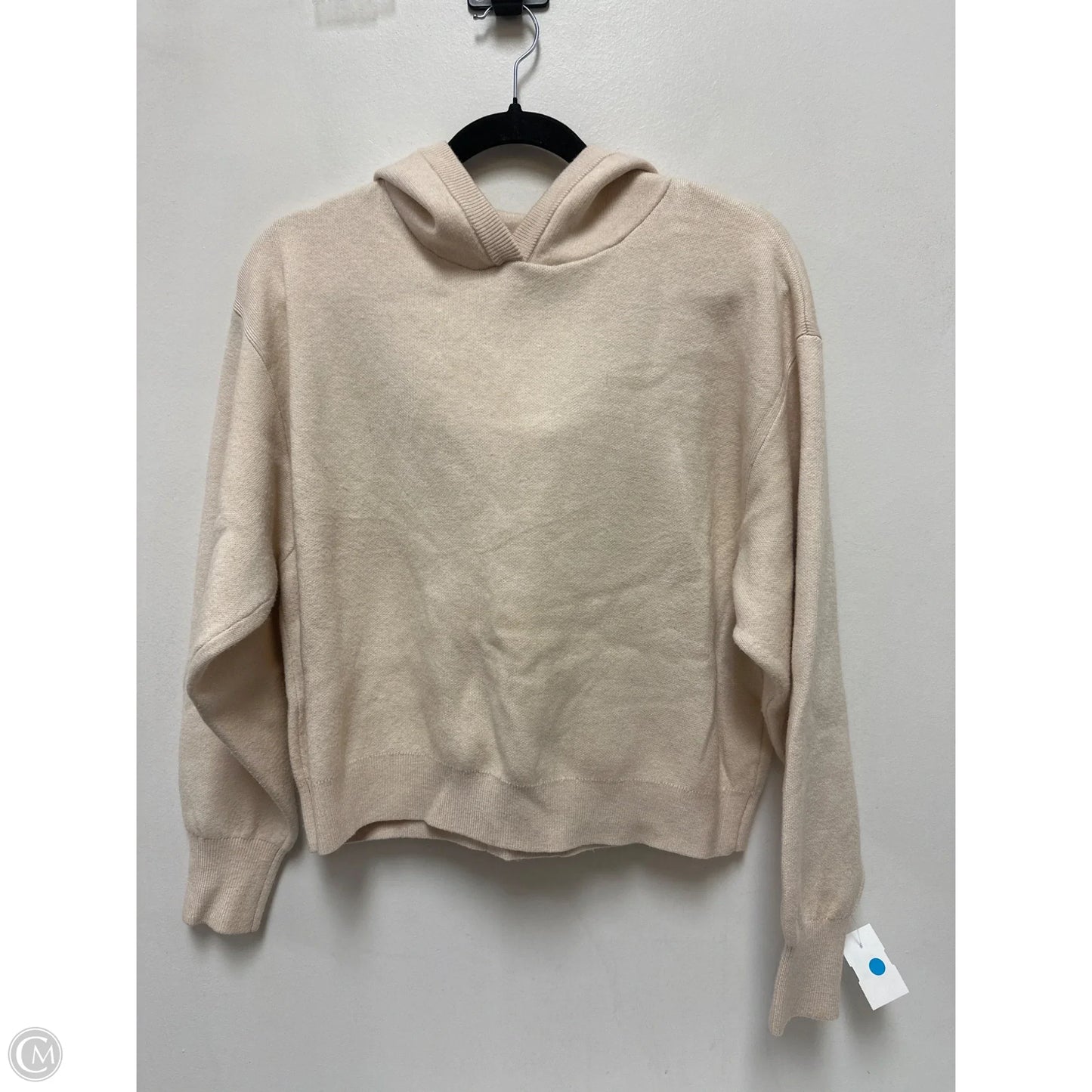 Sweatshirt Hoodie By Maeve In Cream, Size: Xs