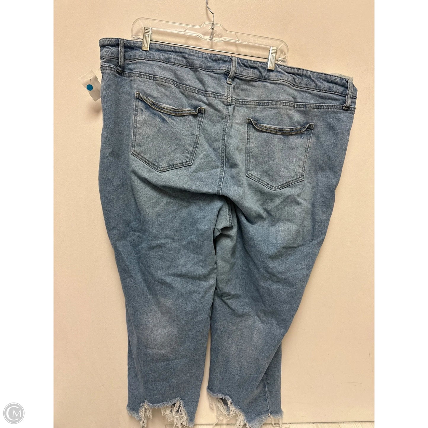 Jeans Straight By Arula In Blue Denim, Size: 24