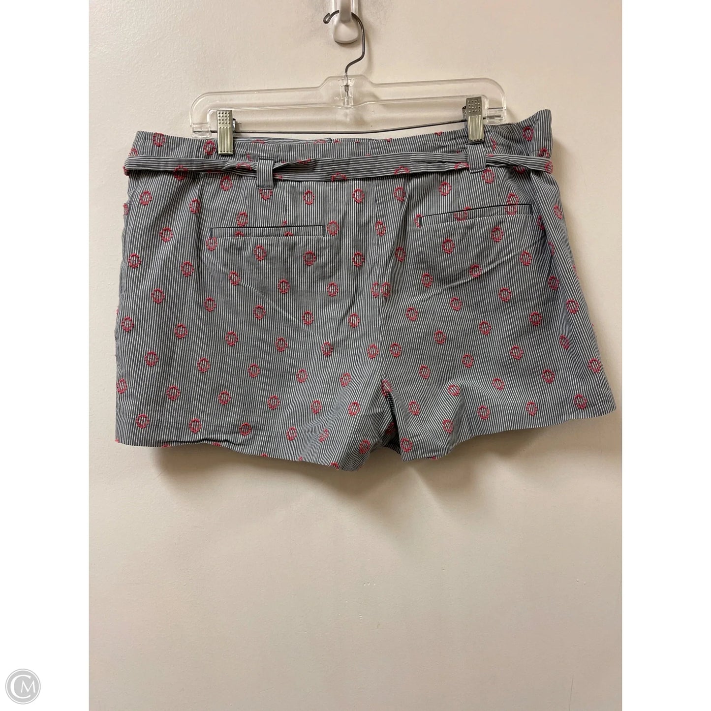 Shorts By Loft In Striped Pattern, Size: 14