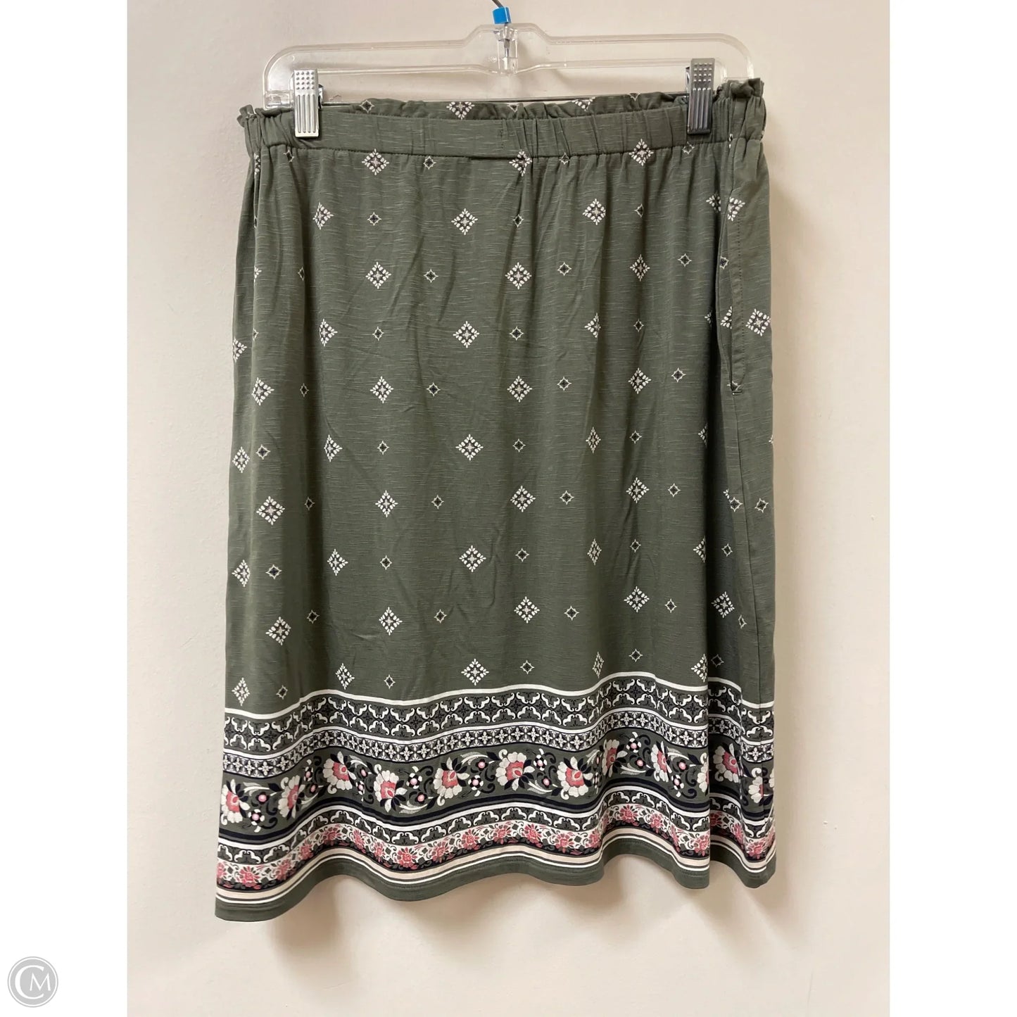 Skirt Mini & Short By J. Jill In Green, Size: 6