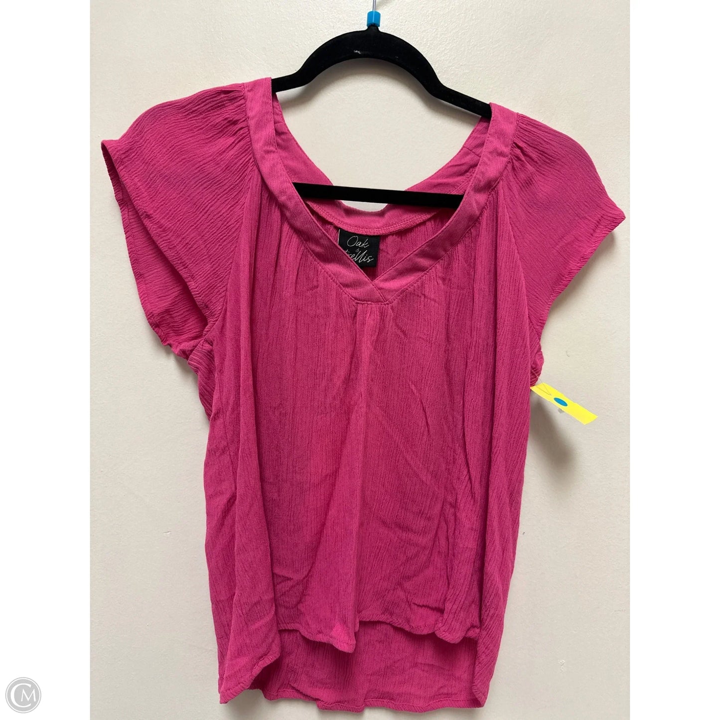 Top Short Sleeve By Clothes Mentor In Pink, Size: Xs