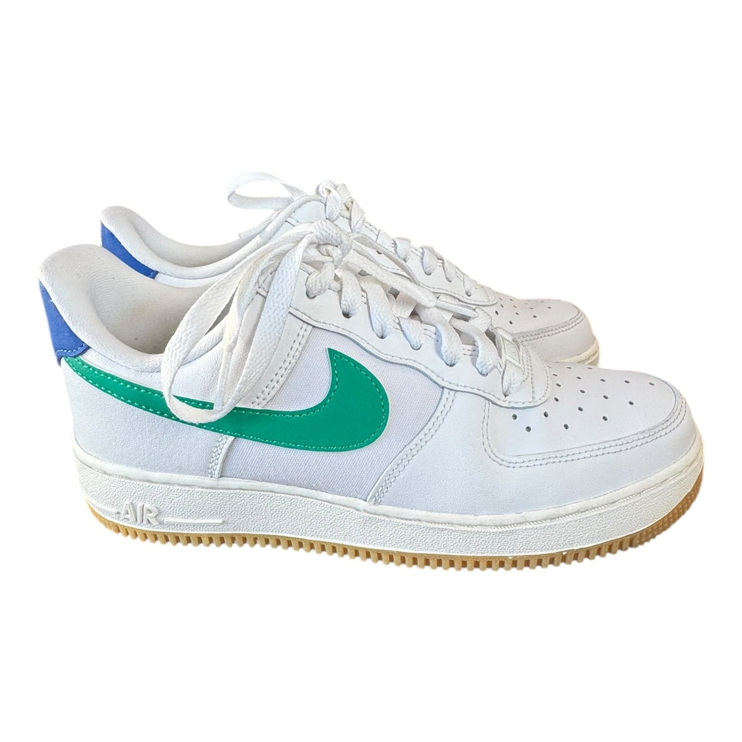 Shoes Athletic By Nike In Green & White, Size:8
