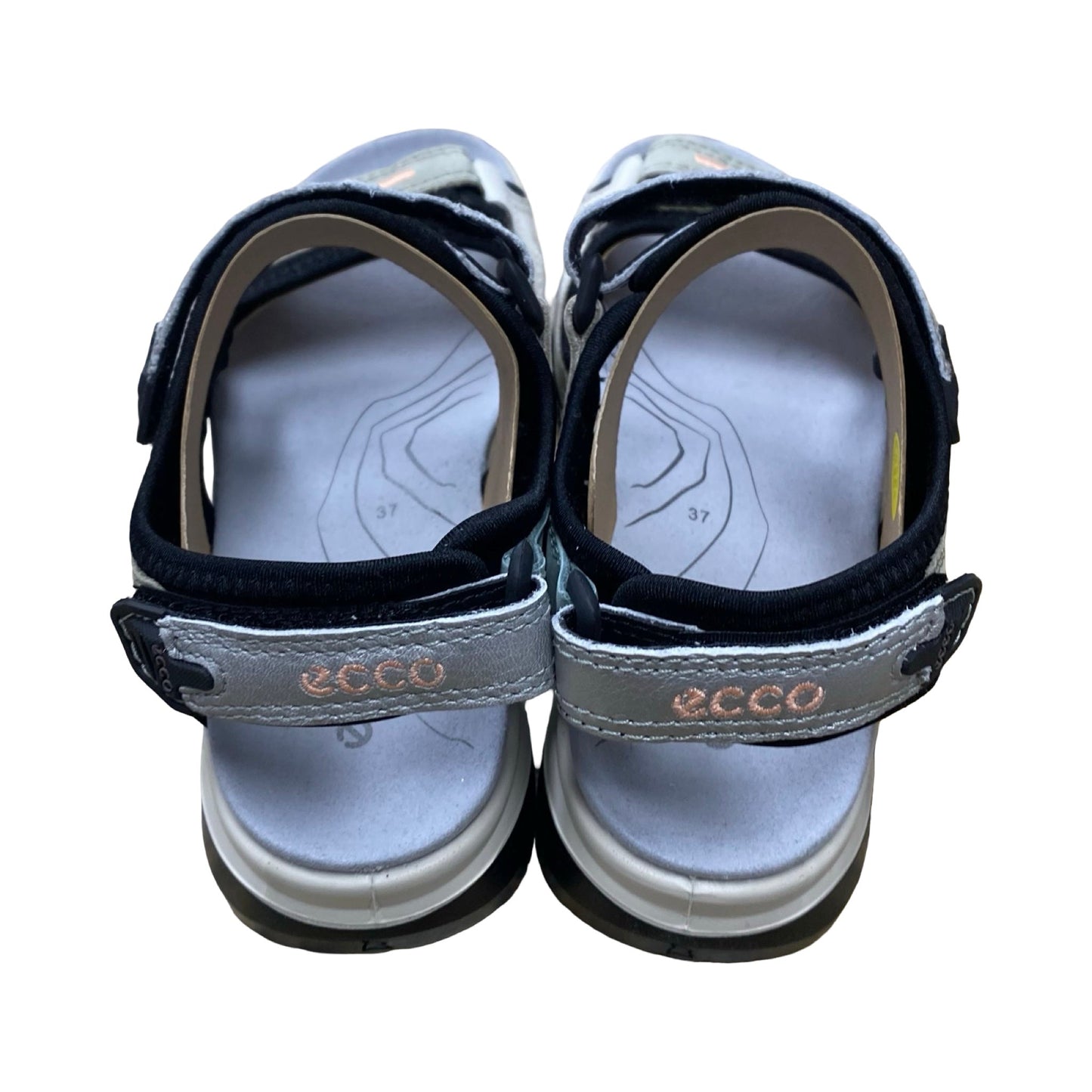 Sandals Flats By Ecco In Multi, Size:6.5