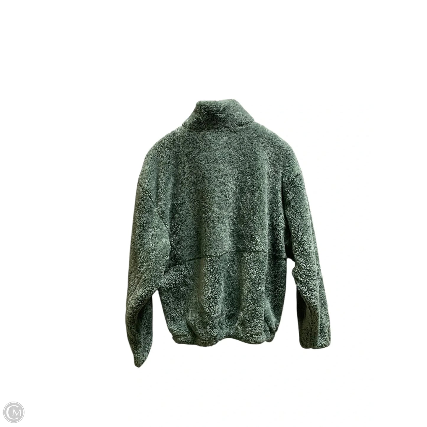 Jacket Faux Fur & Sherpa By All In Motion In Green, Size: S