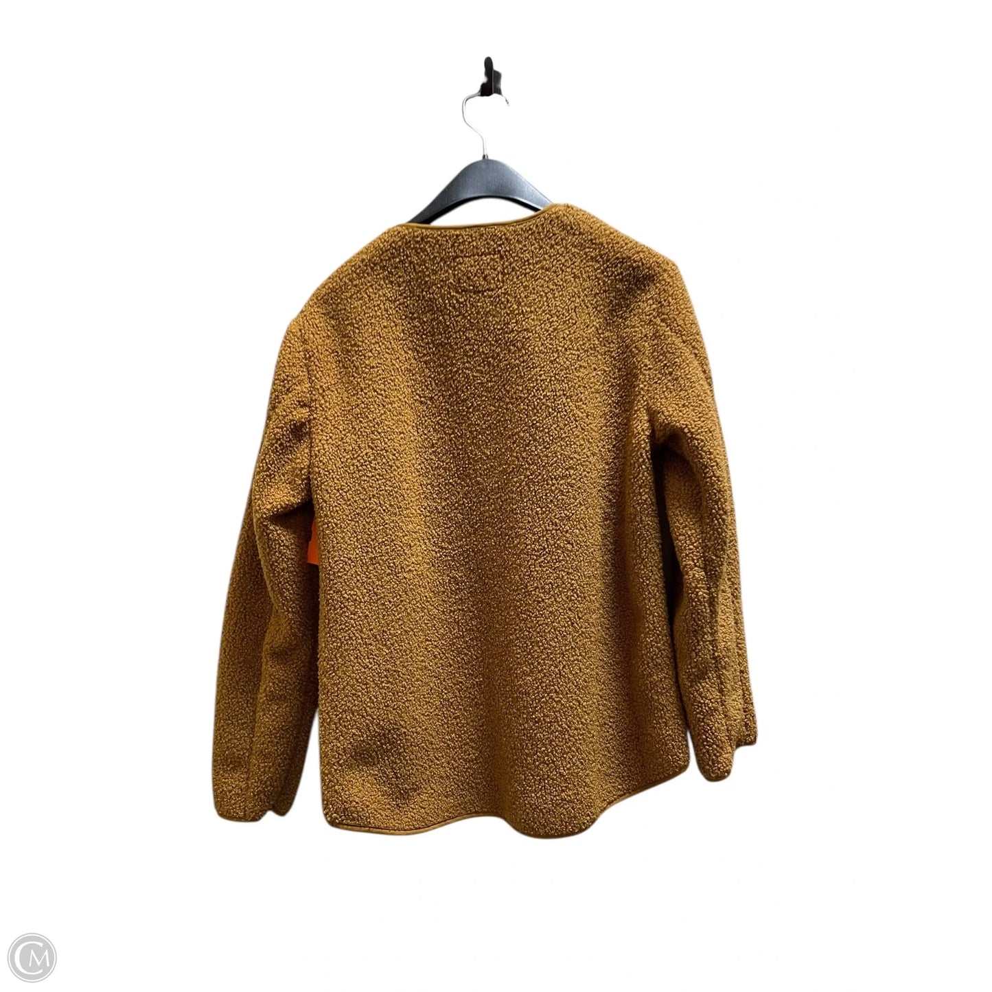 Jacket Faux Fur & Sherpa By Old Navy In Brown, Size: S