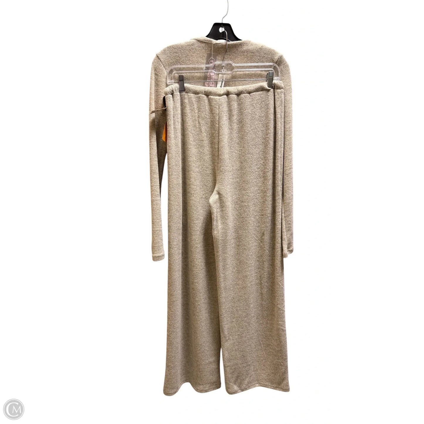 Sweater 2pc By Missguided In Tan, Size: S