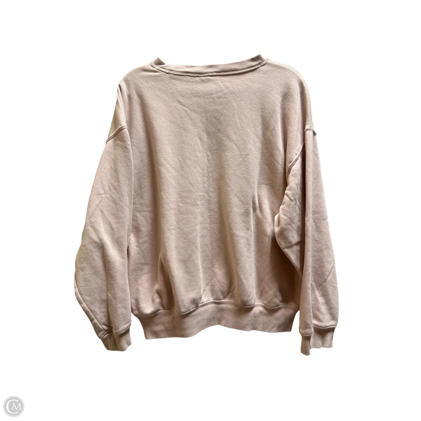 Sweatshirt Collar By Gap In Pink, Size: L