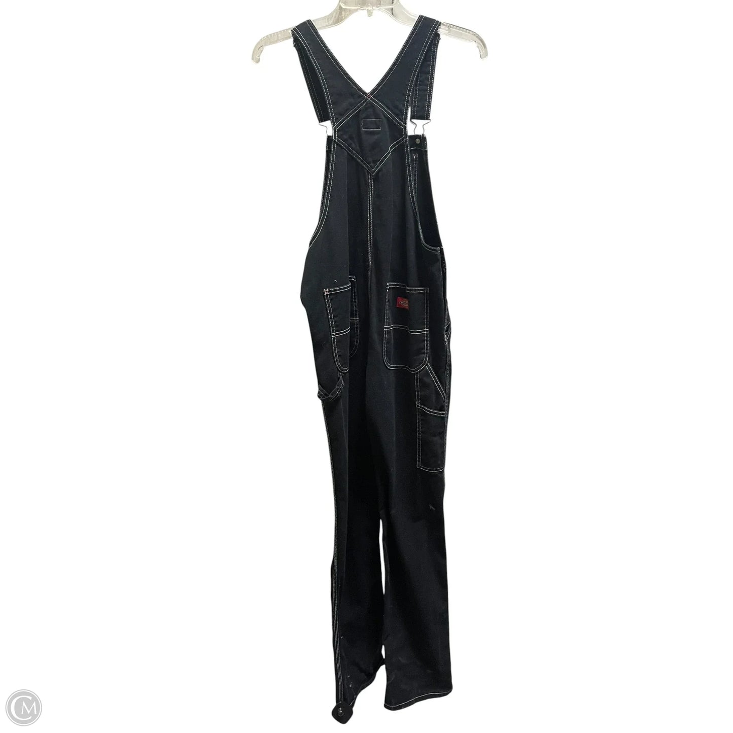 Jumpsuit By Dickies In Black Denim, Size: Xs