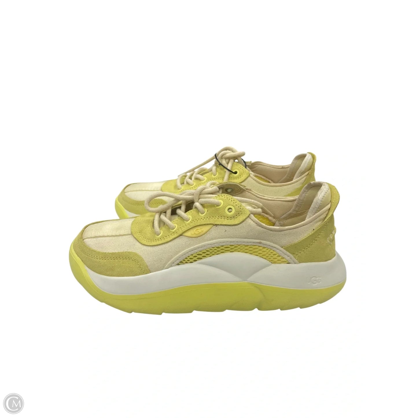 Shoes Designer By Ugg In Yellow, Size: 9.5