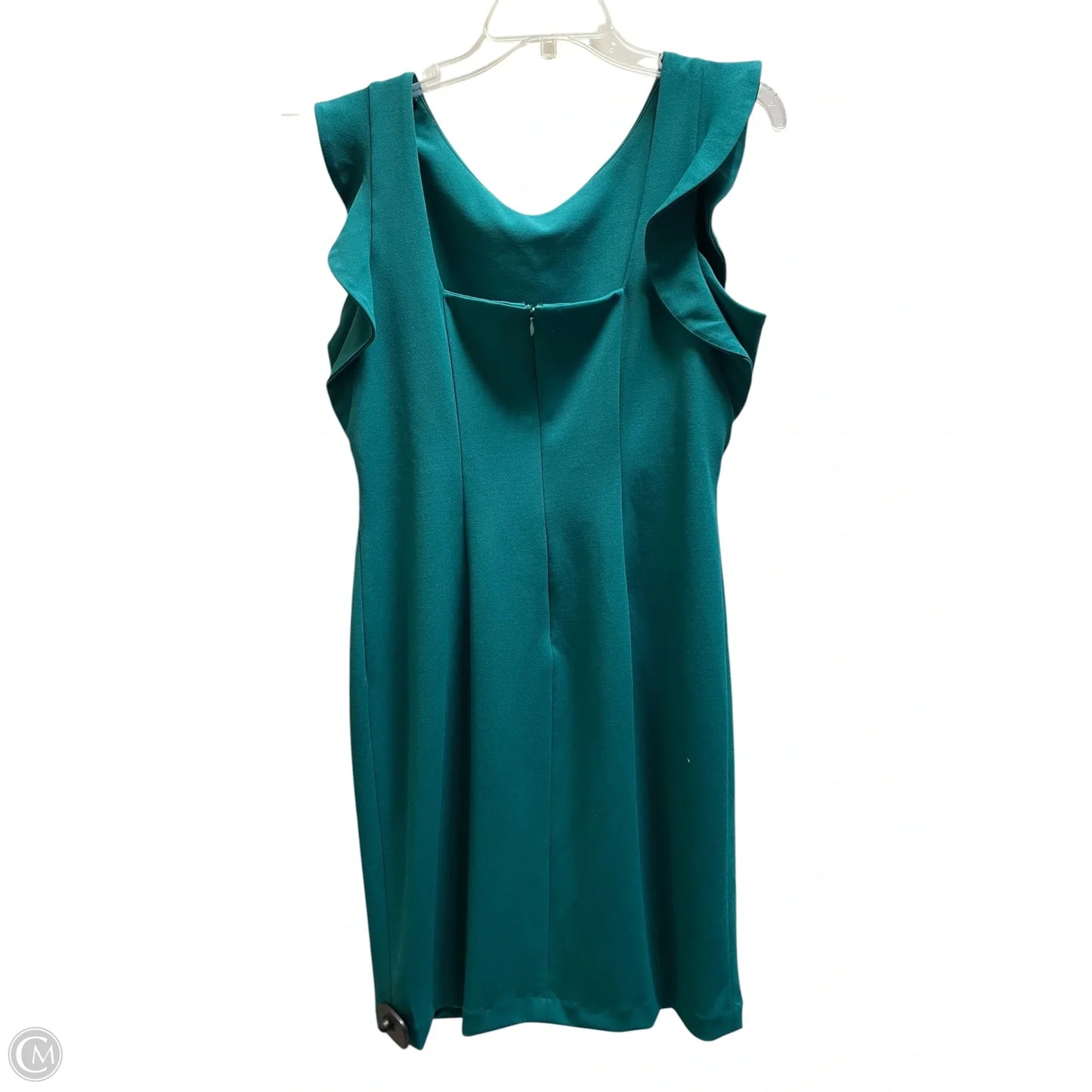Dress Party Short By Calvin Klein In Teal, Size: 12