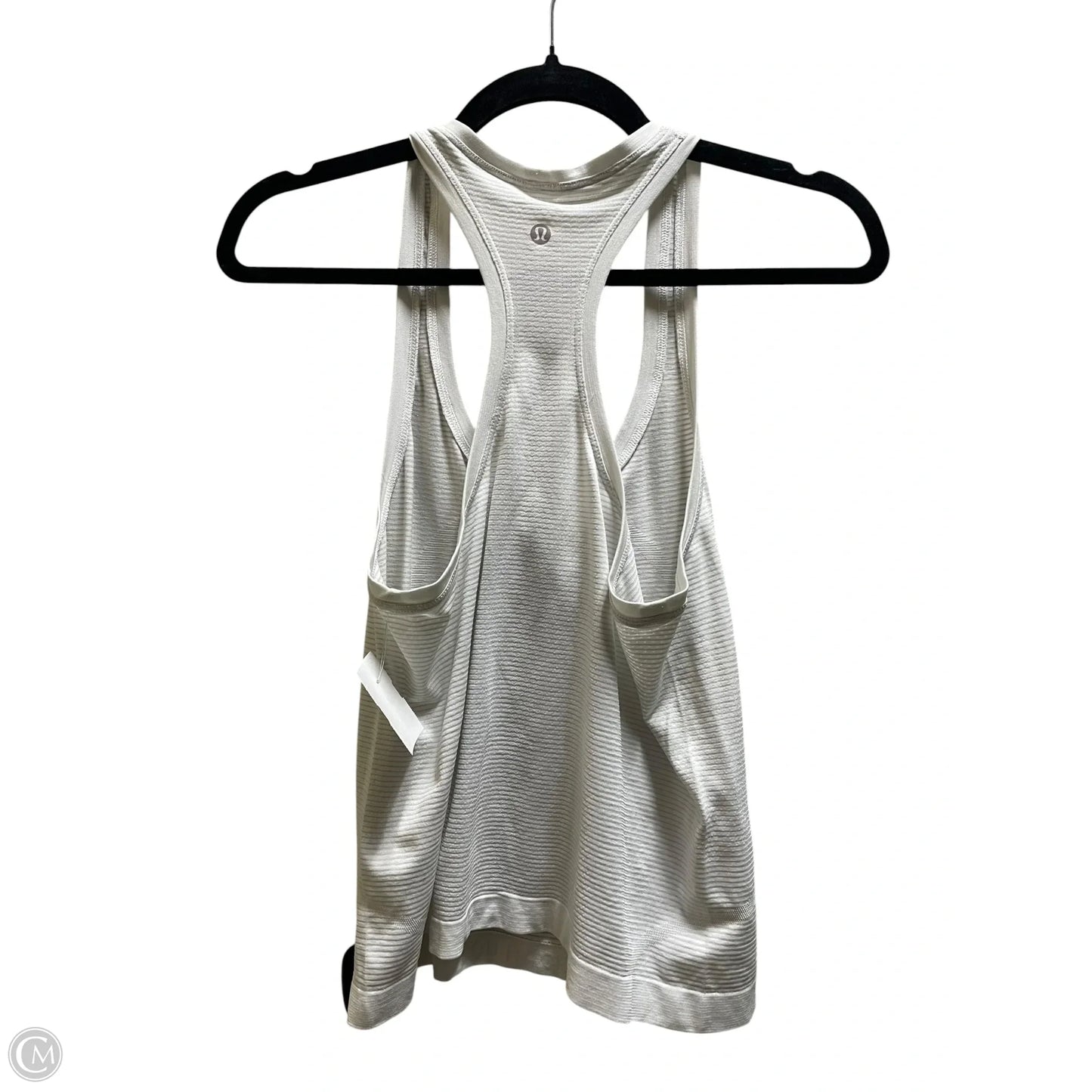 Athletic Tank Top By Lululemon In White, Size: 6