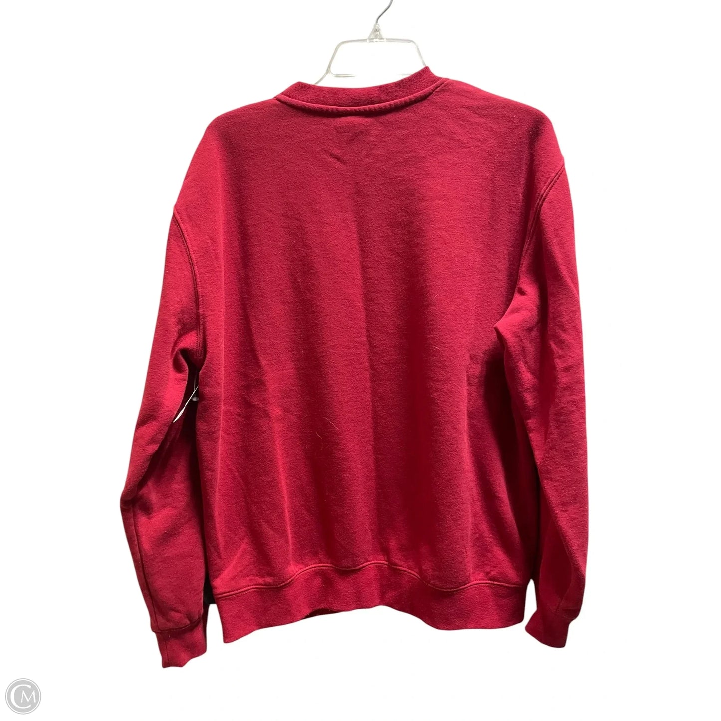 Sweatshirt Crewneck By Colosseum In Red, Size: L