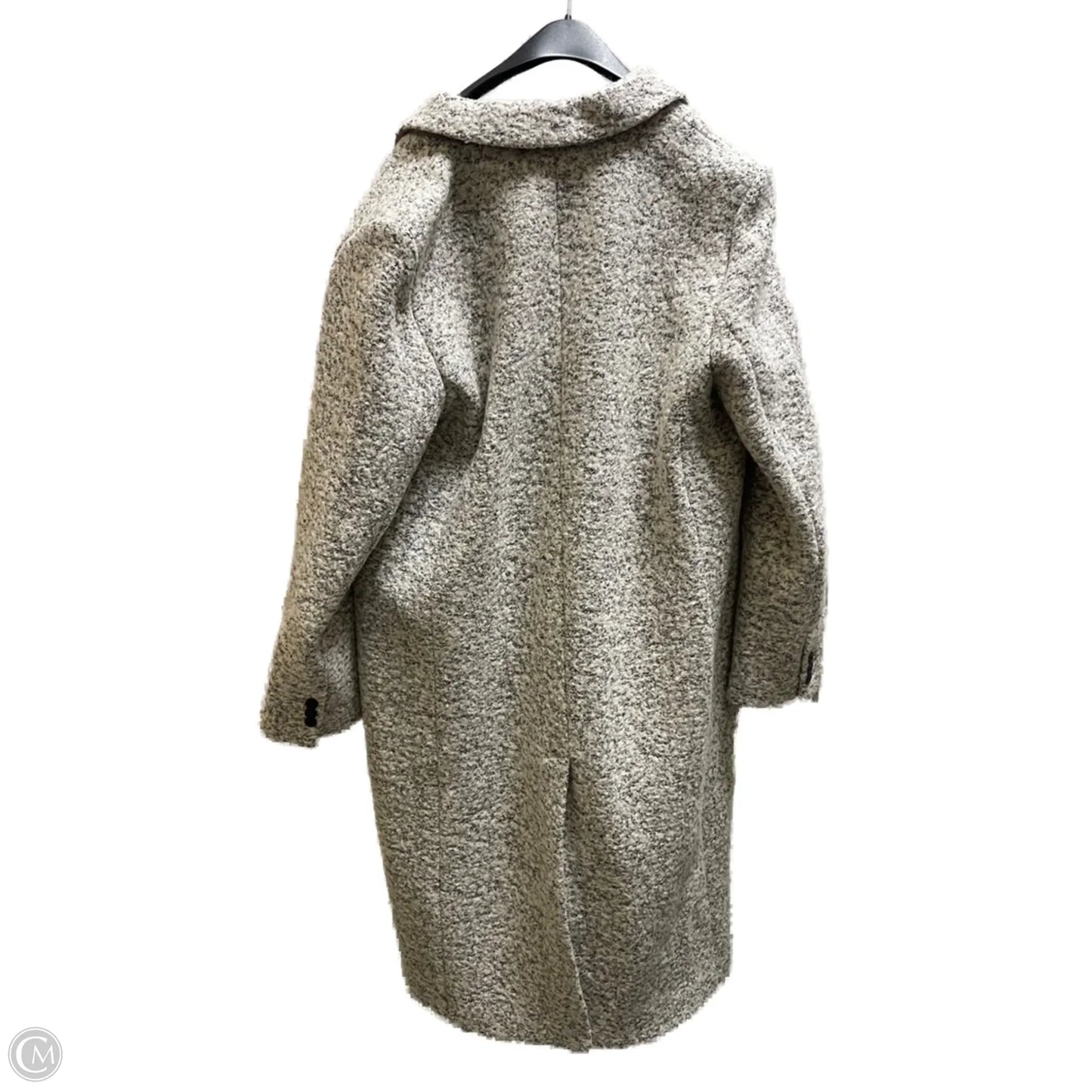 Coat Peacoat By Loft In White, Size: Xl