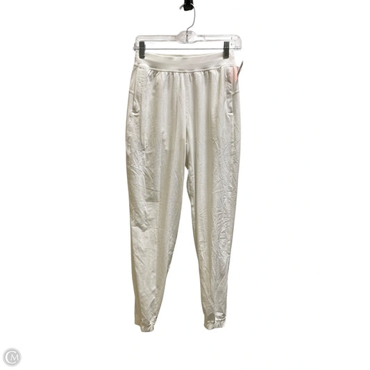 Athletic Pants By Lululemon In White, Size: 4