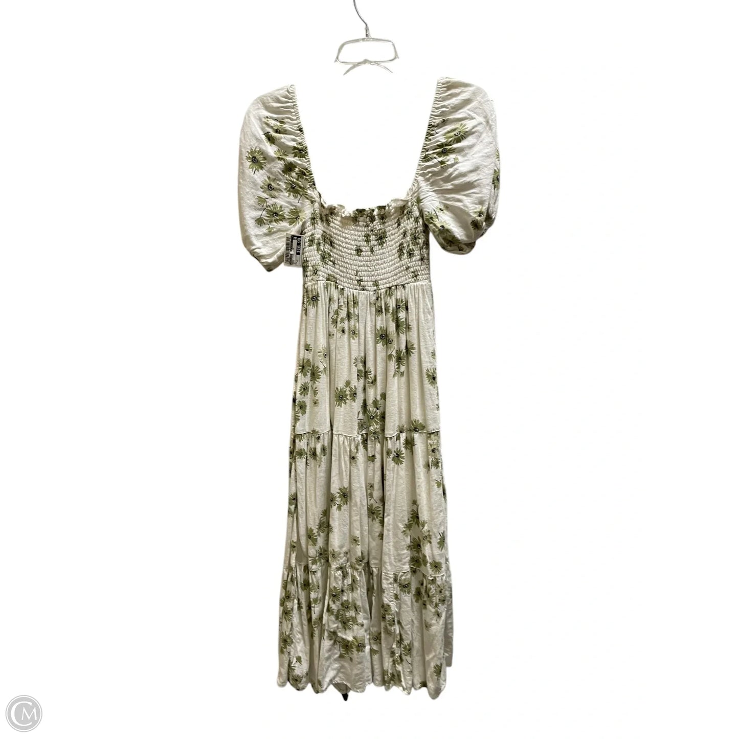 Dress Casual Maxi By Abercrombie And Fitch In Green, Size: Xs