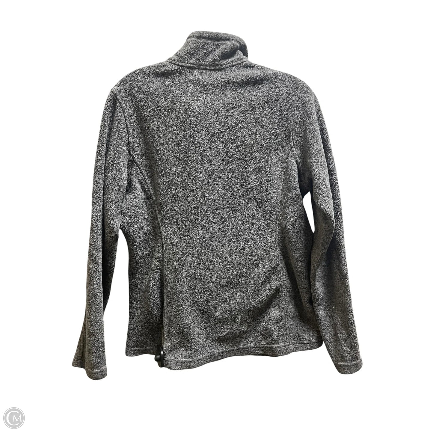 Jacket Fleece By Patagonia In Grey, Size: M