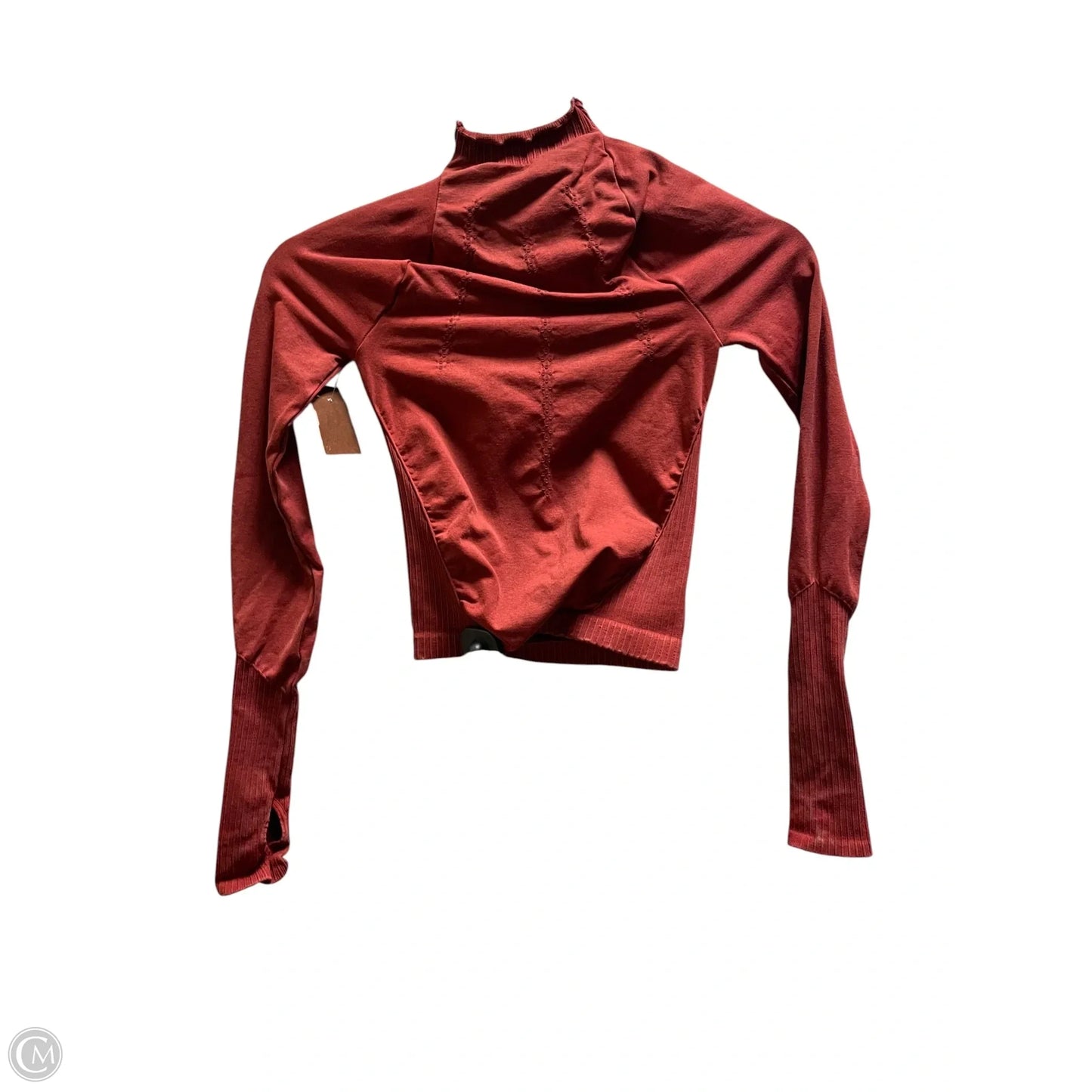 Top Long Sleeve By Free People In Red, Size: Xs