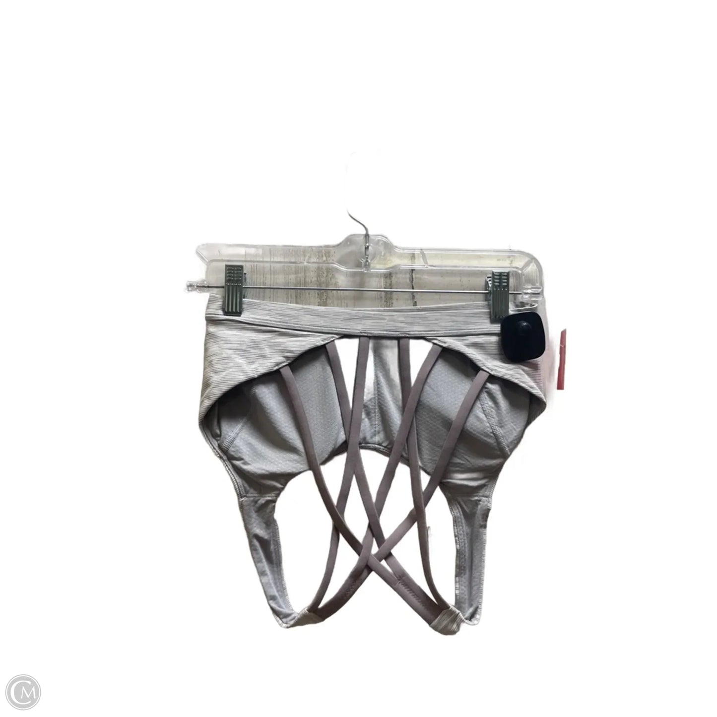 Athletic Bra By Lululemon In Grey, Size: 6