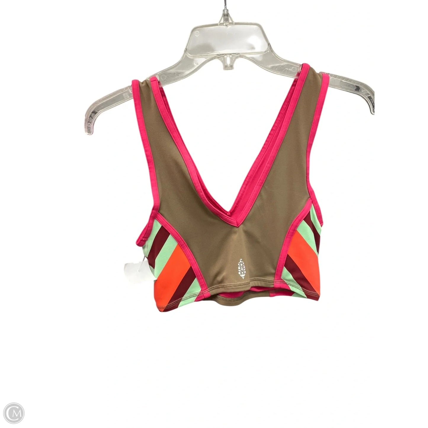 Athletic Bra By Free People In Brown, Size: Xs