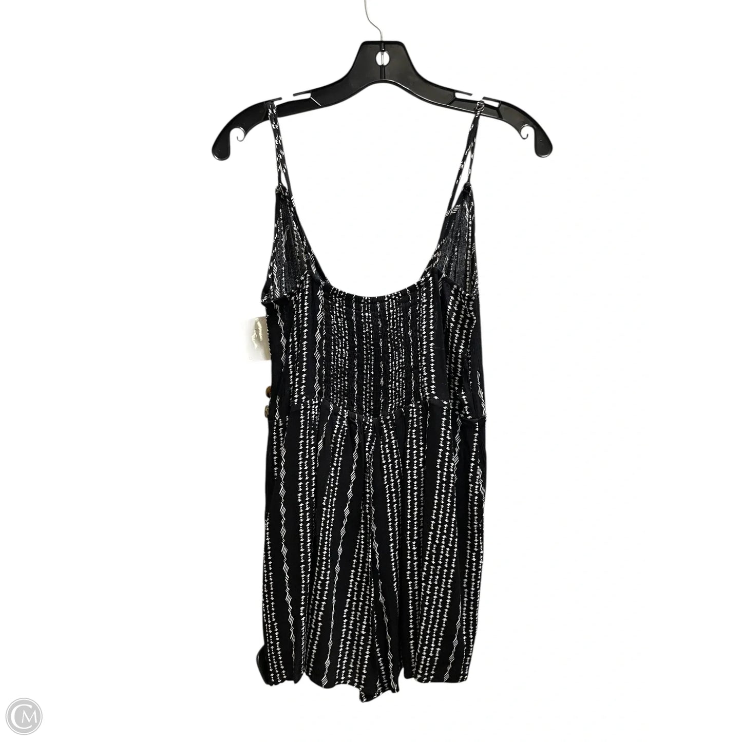 Romper By Fashion On Earth In Black, Size: S