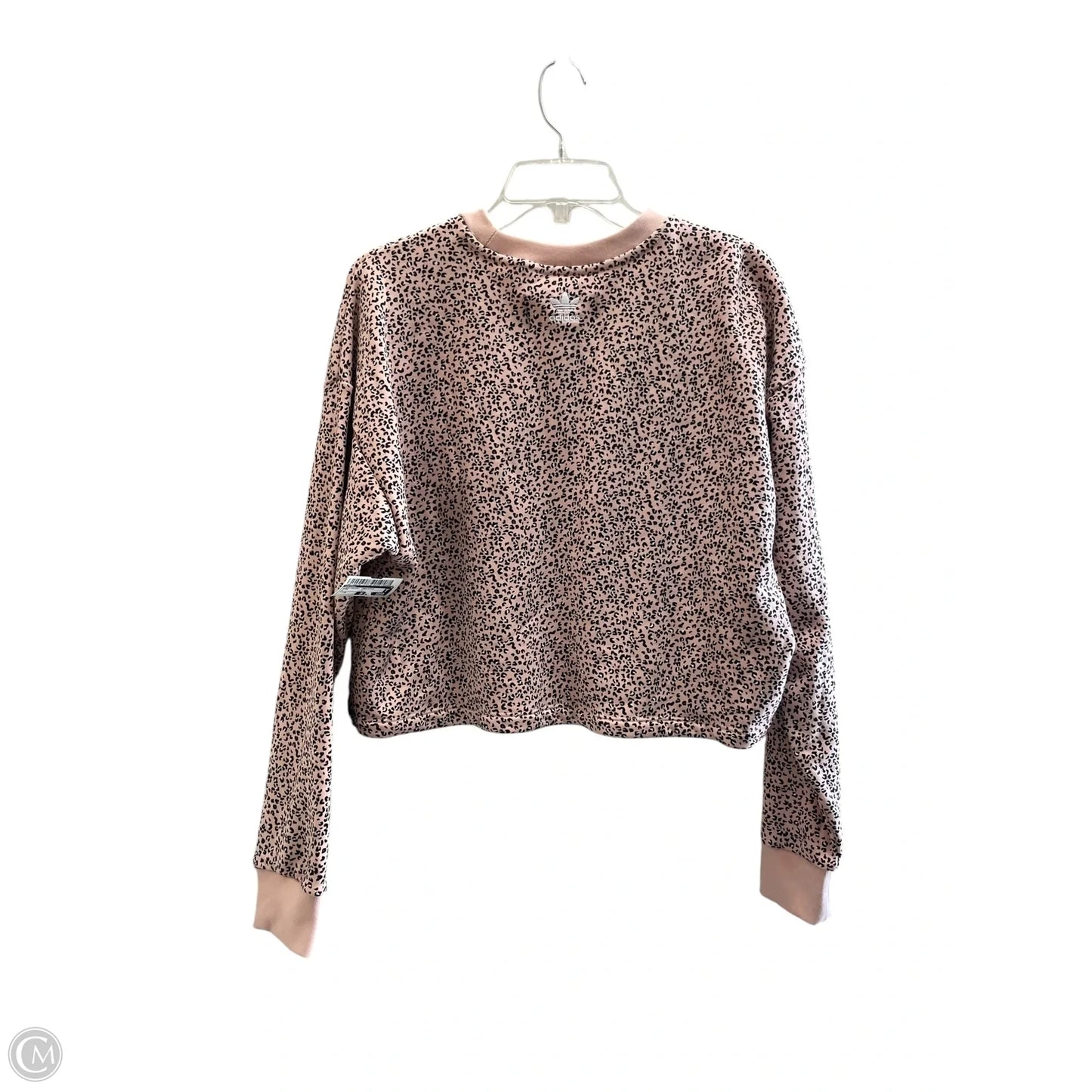 Sweatshirt Crewneck By Adidas In Pink, Size: M