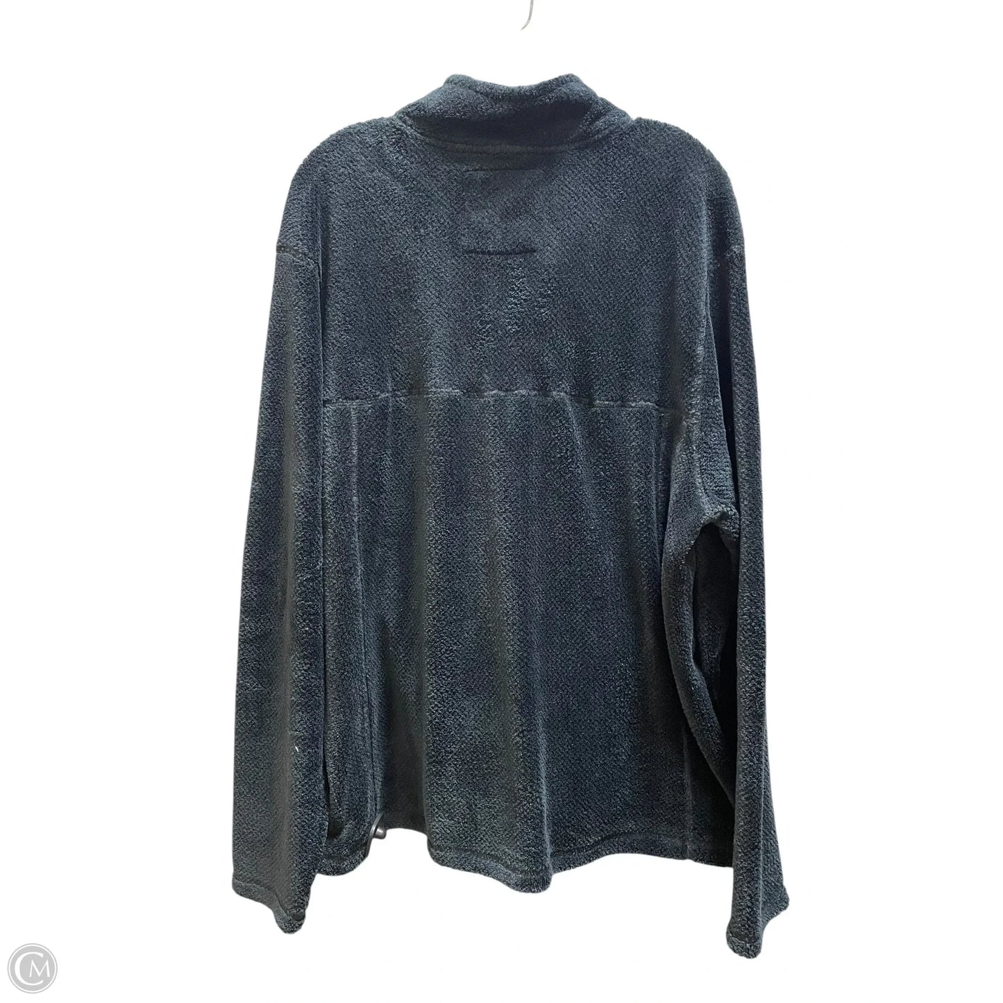 Sweatshirt Collar By Clothes Mentor In Grey, Size: Xl